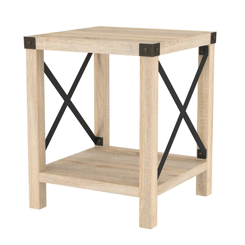 18-Inch X-Side Accent Table