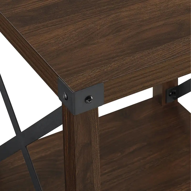 18-Inch X-Side Accent Table