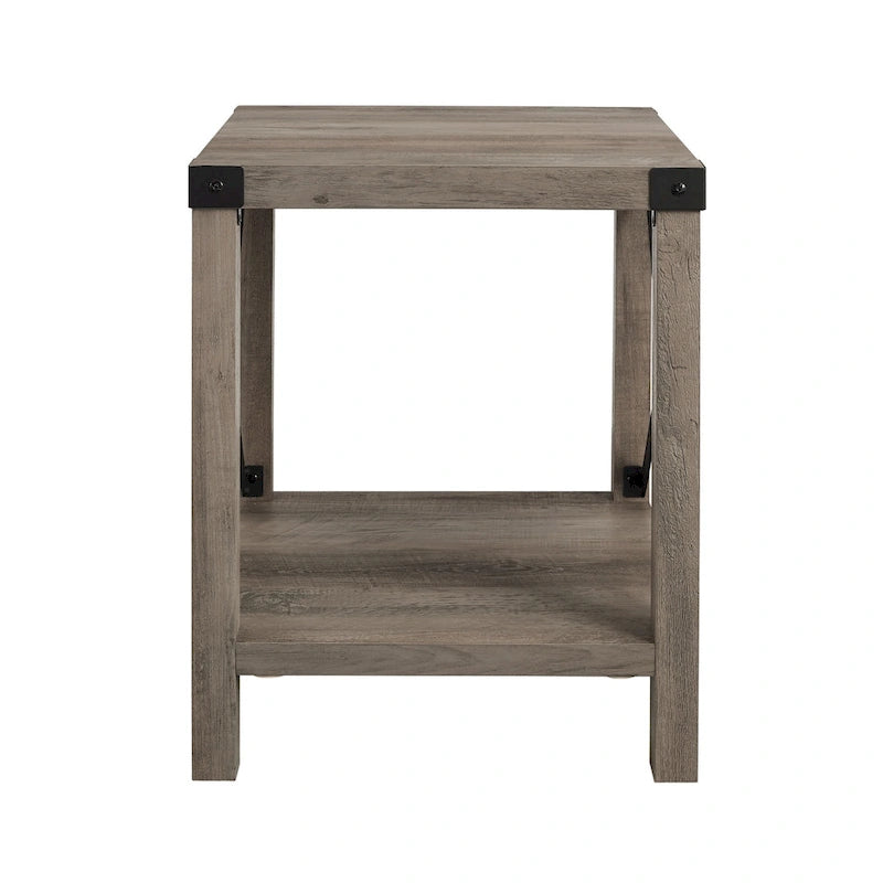 18-Inch X-Side Accent Table