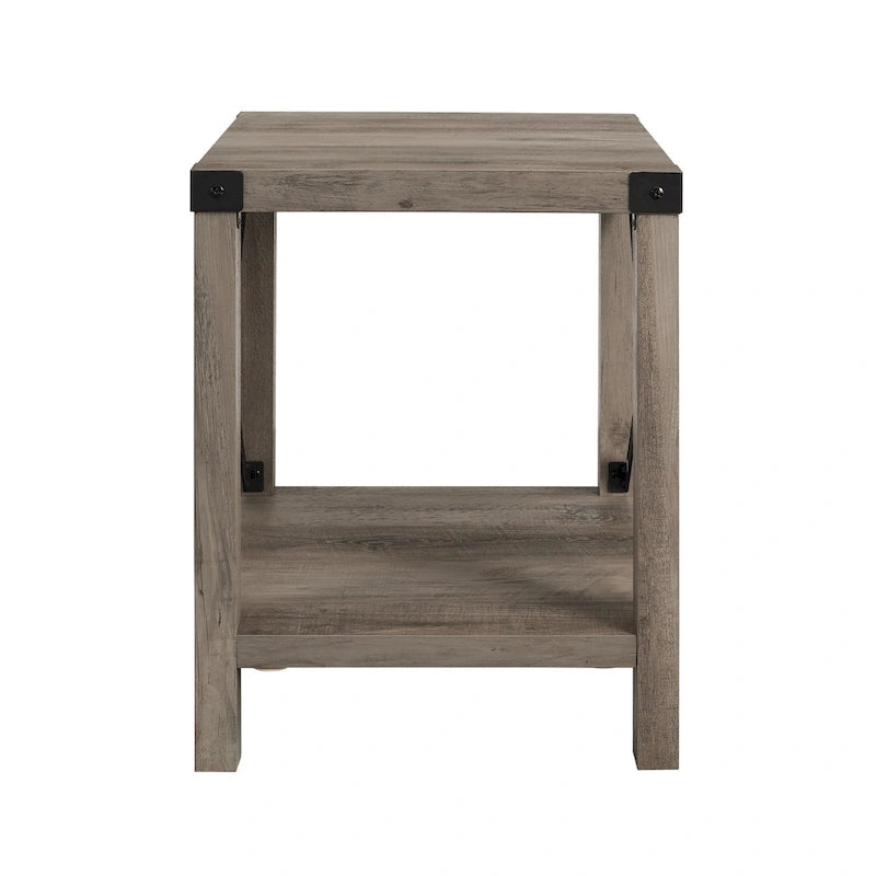 18-Inch X-Side Accent Table