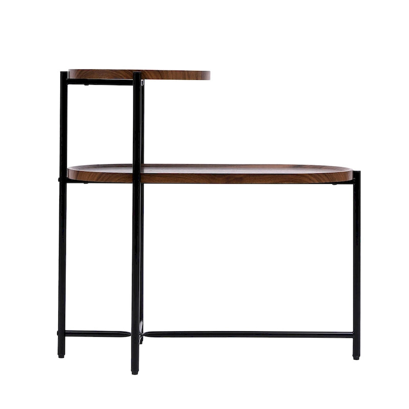 Mesa de apoio pequena em madeira