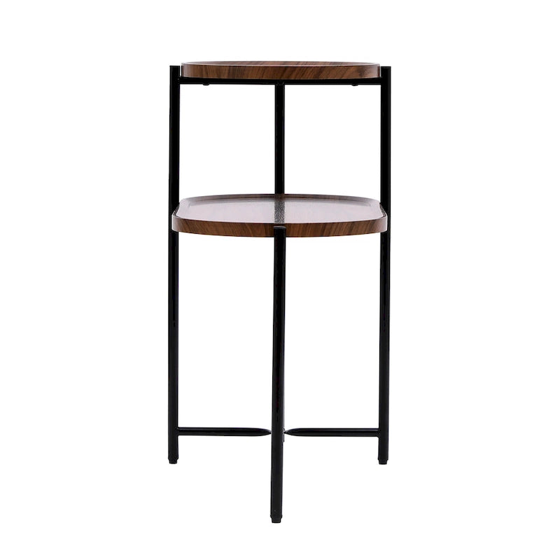 Mesa de apoio pequena em madeira