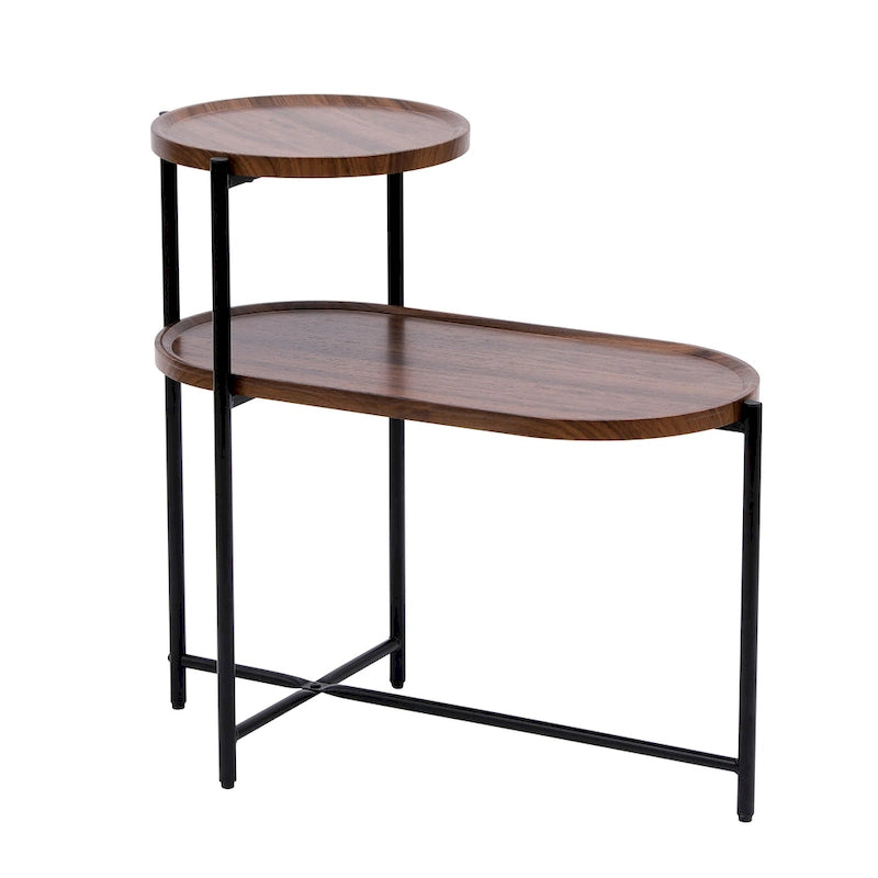 Mesa de apoio pequena em madeira
