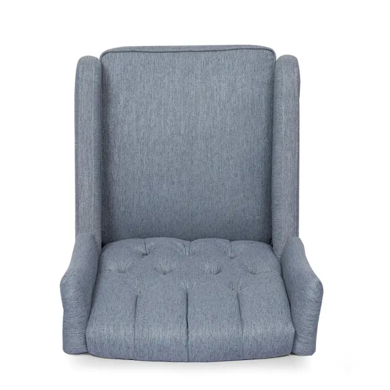 Manual Recliner Chair with 360-Degree Swivel, Relaxing Lounge Chair for Living Room