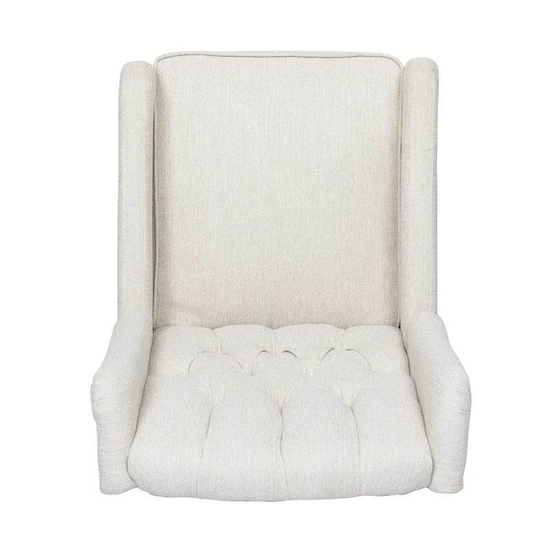 Manual Recliner Chair with 360-Degree Swivel, Relaxing Lounge Chair for Living Room