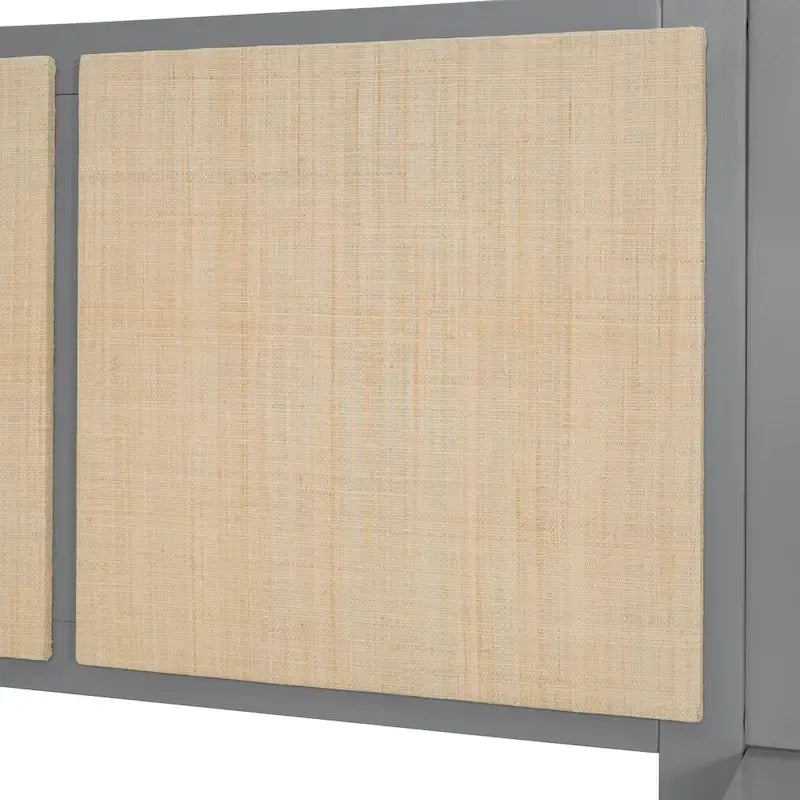 Cadre de lit plateforme queen size en bois massif avec tables de chevet intégrées et lampes de tête de lit