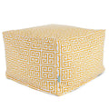 Indoor Outdoor Ottoman Pouf 27 in L x 27 in W x 17 in H