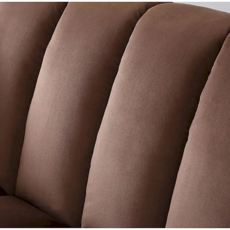 Wygodna welurowa rozkładana sofa z pojemnikiem do spania, 83.