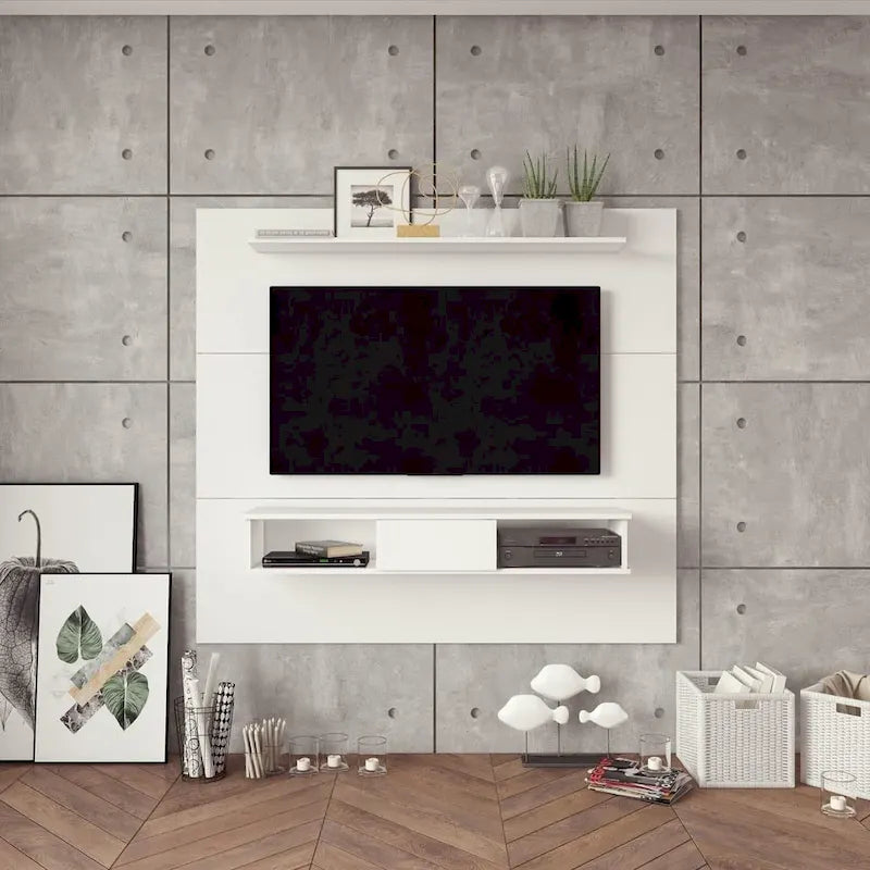Wall Mounted TV Shelf Board for 70-in TV