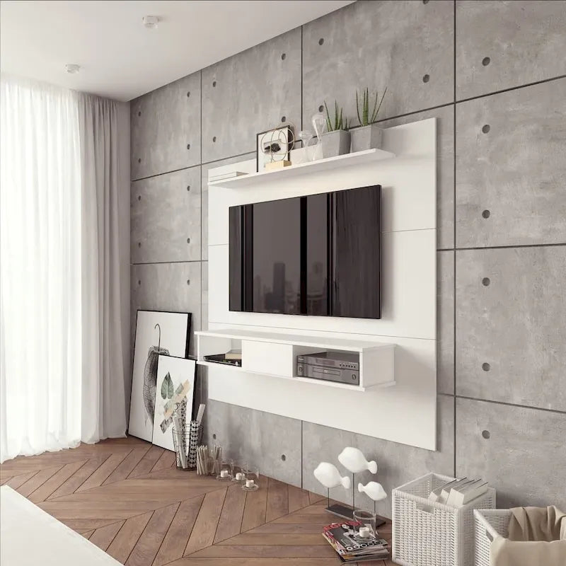 Wall Mounted TV Shelf Board for 70-in TV