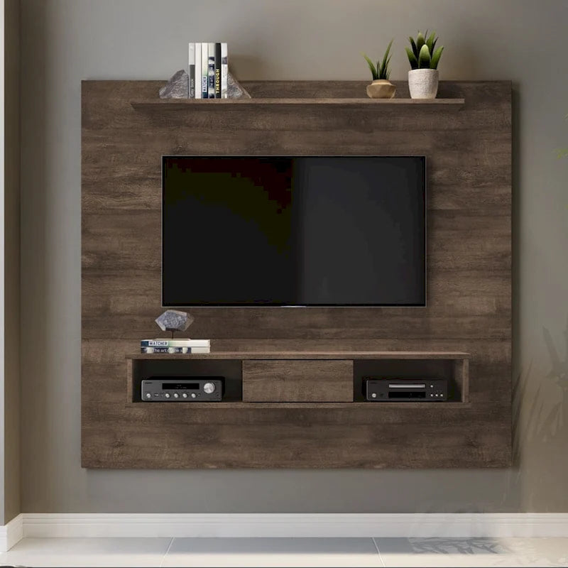 Wall Mounted TV Shelf Board for 70-in TV