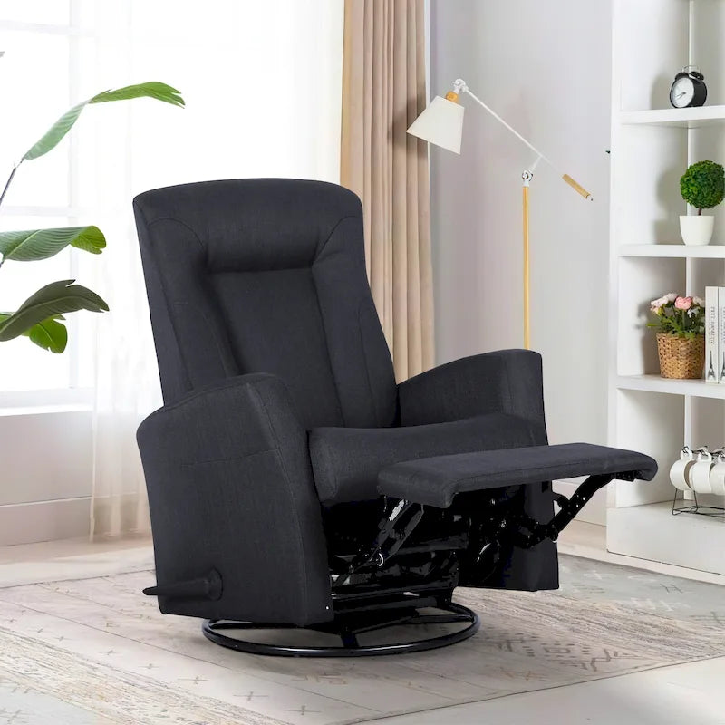 Manual Swivel Glider Recliner Chair
