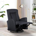 Manual Swivel Glider Recliner Chair