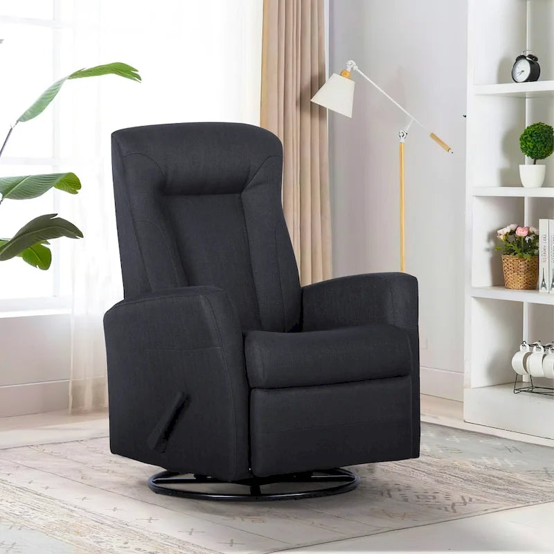 Manual Swivel Glider Recliner Chair