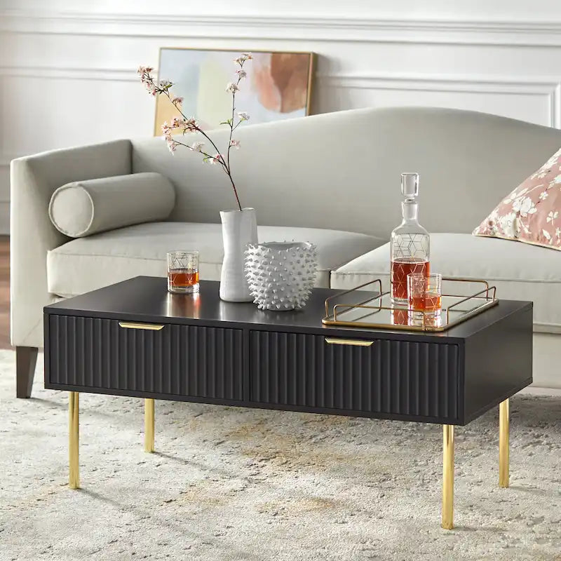Coffee Table with Drawers