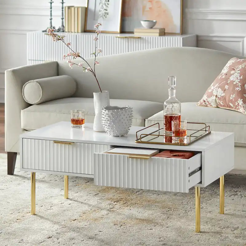 Coffee Table with Drawers