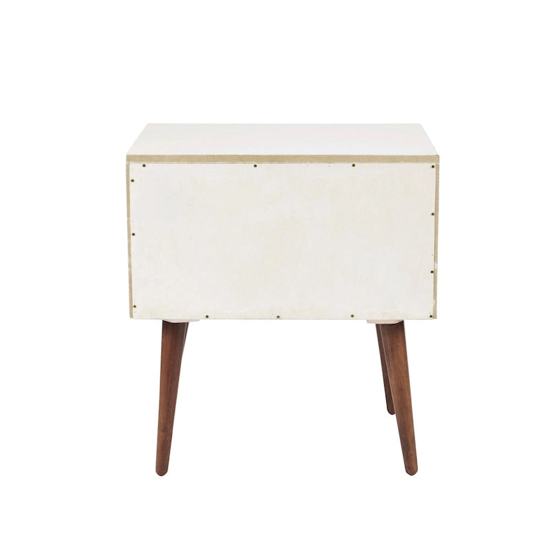 Nachttisch im Mid-Century-Stil mit Stauraum