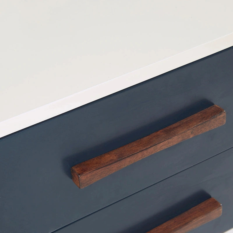 Mid-Century Storage Nightstand