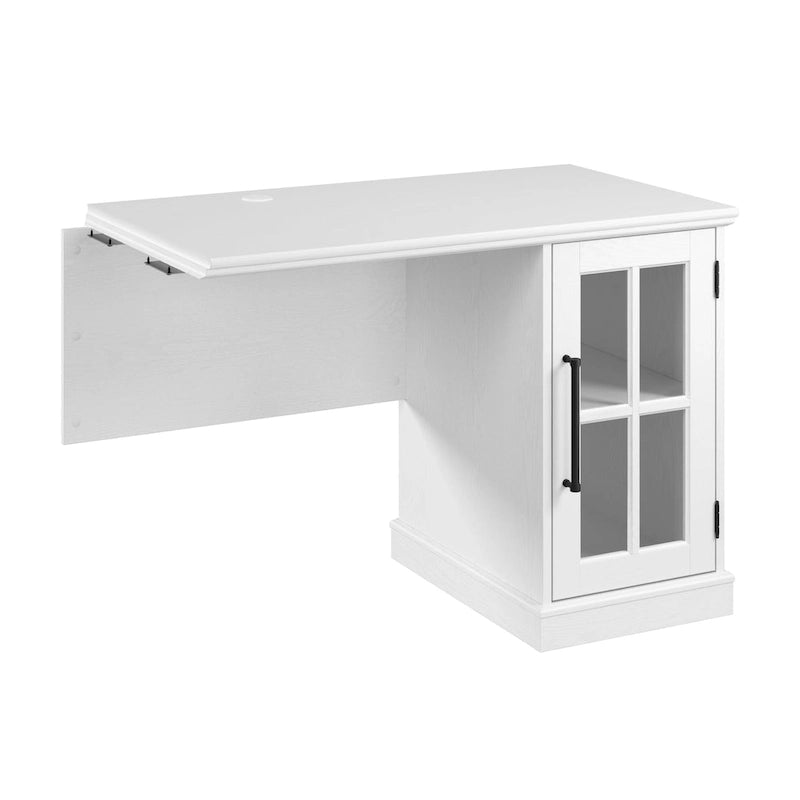 42W L-Shaped Desk Return with Storage