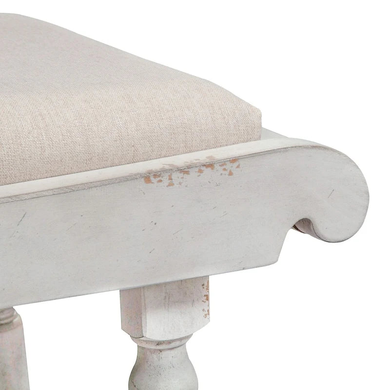 Antique Linen Bench