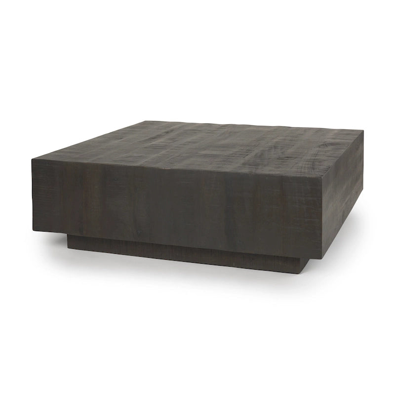 Solid Wood Square Floating Coffee Table