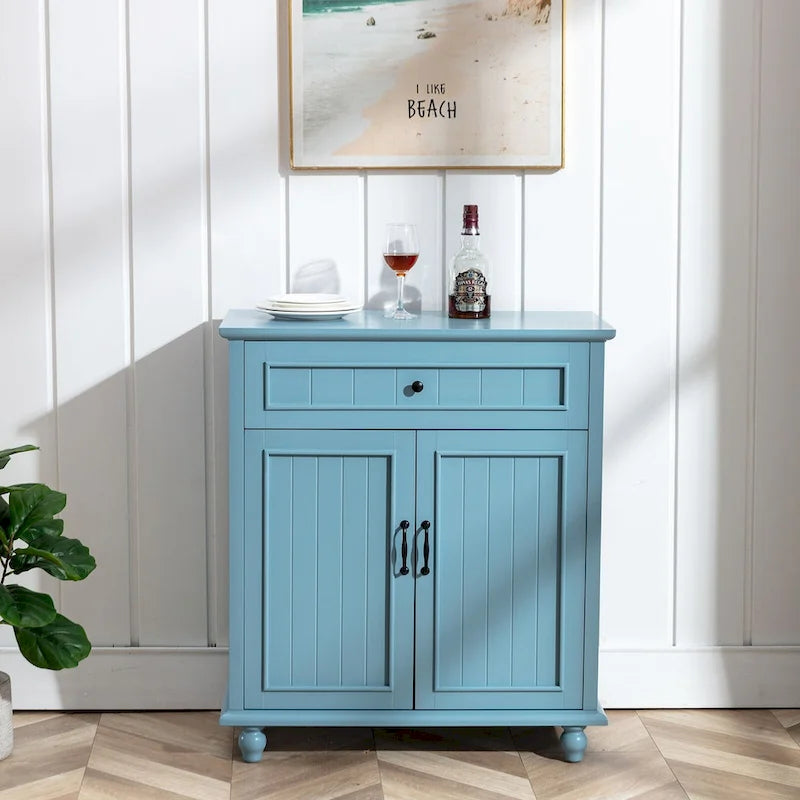 Buffet, meuble de rangement de cuisine avec tiroirs et portes, table console