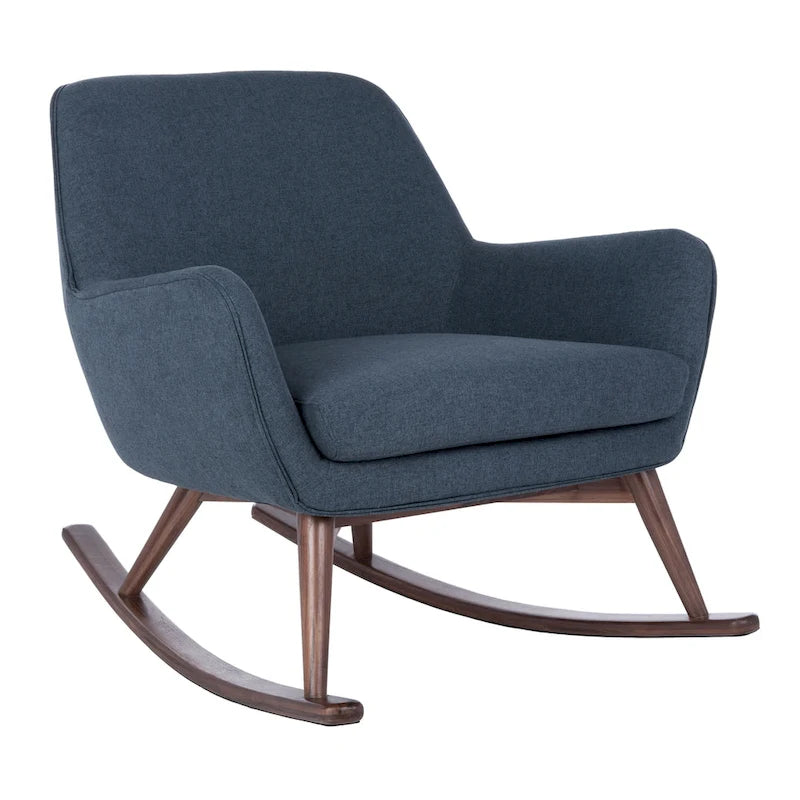 Schaukelstuhl im Mid-Century-Stil - 32Wx37Dx32H