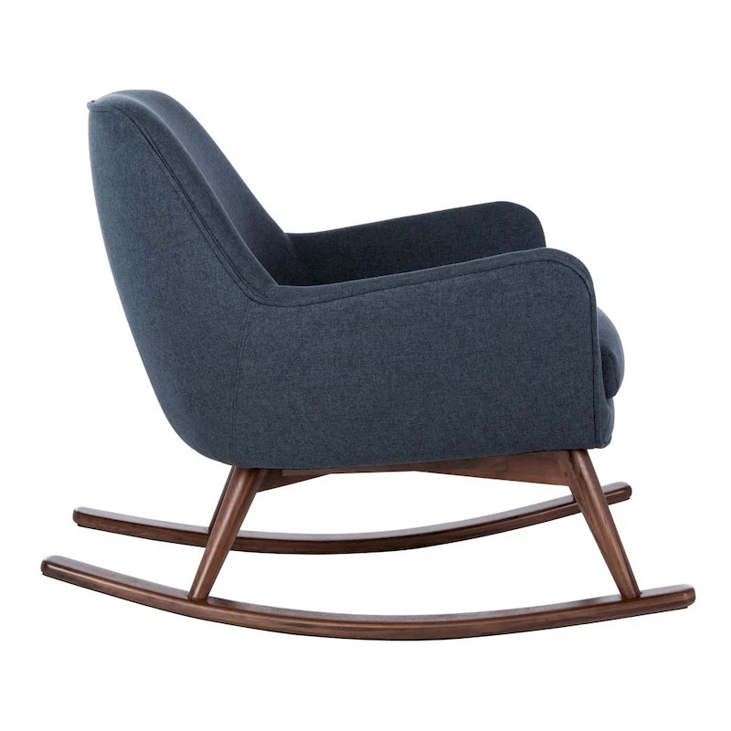 Schaukelstuhl im Mid-Century-Stil - 32Wx37Dx32H