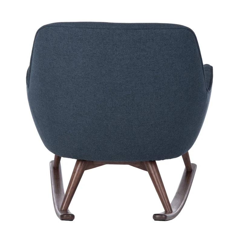 Schaukelstuhl im Mid-Century-Stil - 32Wx37Dx32H