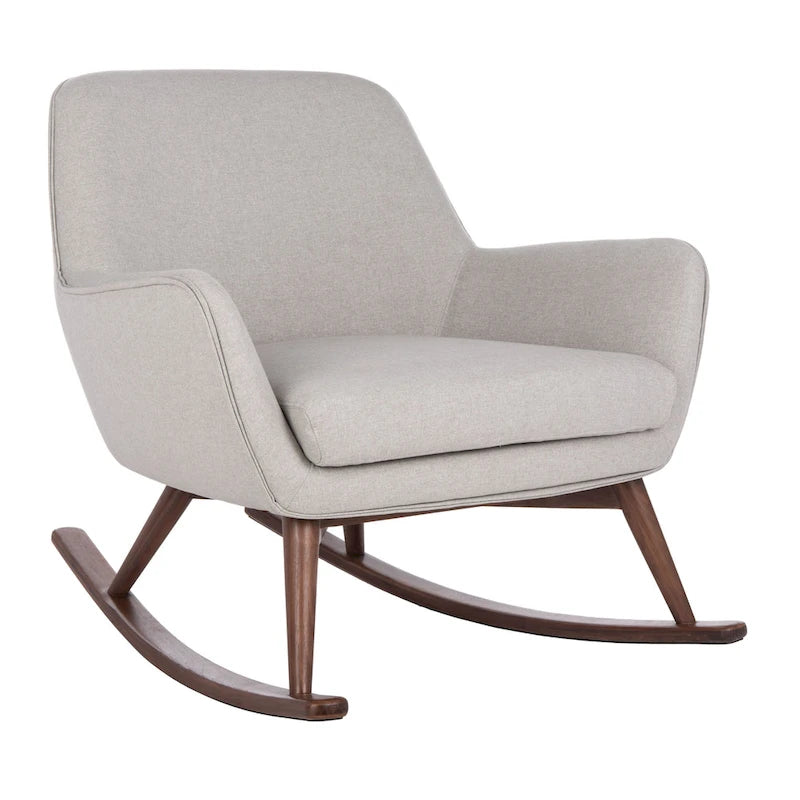 Schaukelstuhl im Mid-Century-Stil - 32Wx37Dx32H