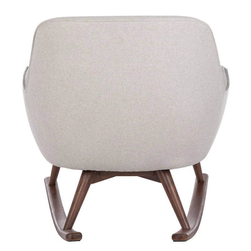 Schaukelstuhl im Mid-Century-Stil - 32Wx37Dx32H