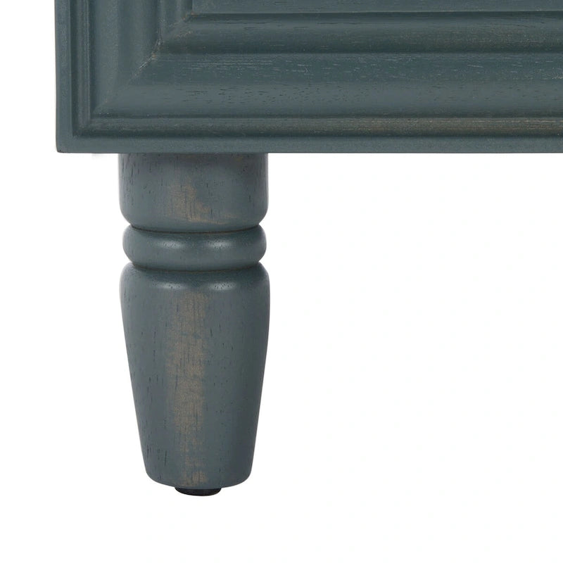 2-Drawer Storage Nightstand Table - 22Wx22Dx26H