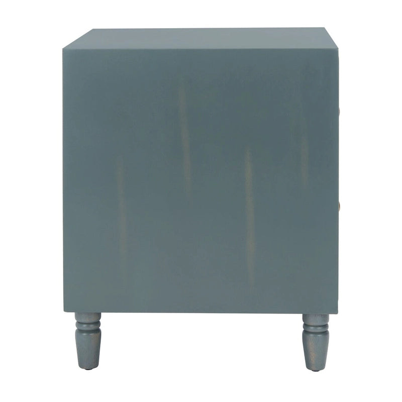 2-Drawer Storage Nightstand Table - 22Wx22Dx26H