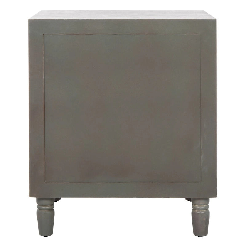 2-Drawer Storage Nightstand Table - 22Wx22Dx26H
