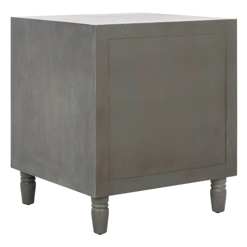 2-Drawer Storage Nightstand Table - 22Wx22Dx26H