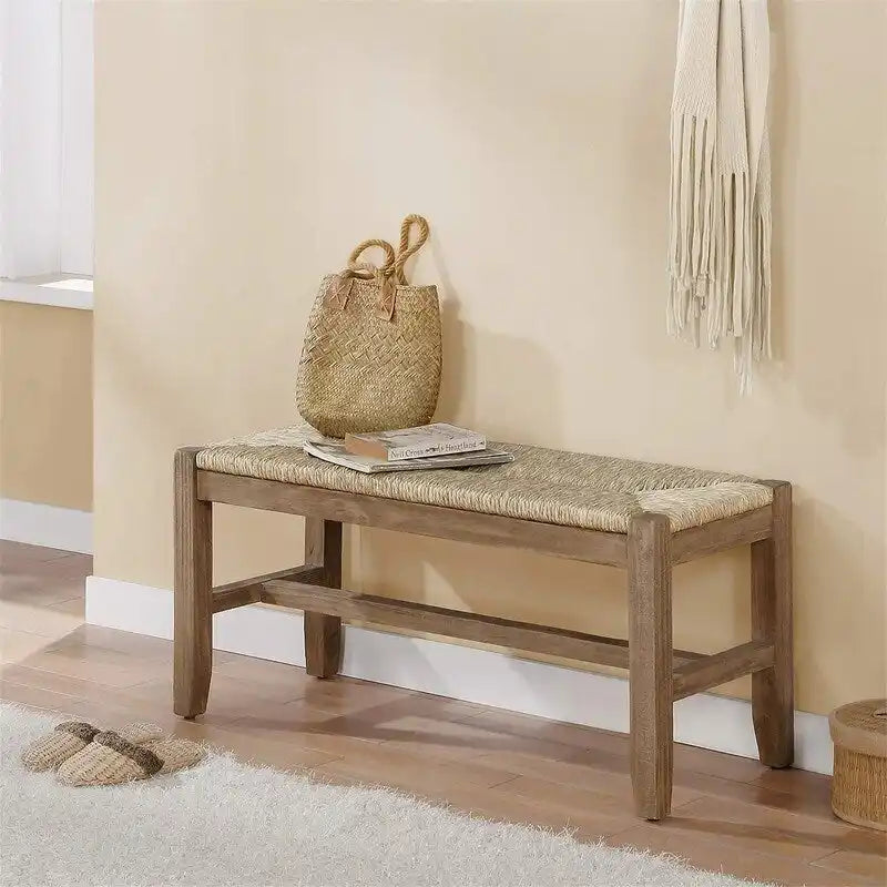 Ławka na buty do przedpokoju - 15D x 40W x 18H