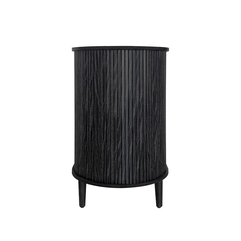 Accent Cabinet with Smoothly Sliding Tambour Doors