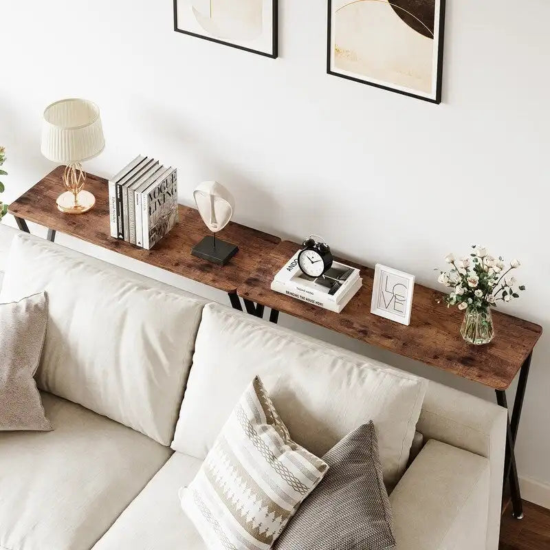 X-Shaped Console Table