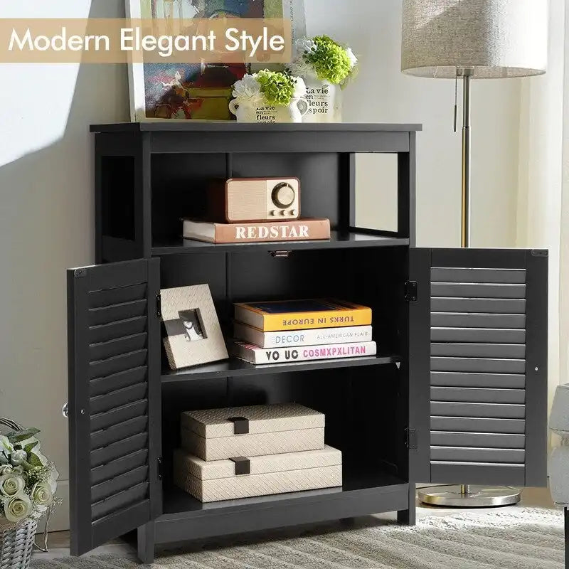 Bathroom Storage Cabinet - 12D x 23.5W x 31.5H