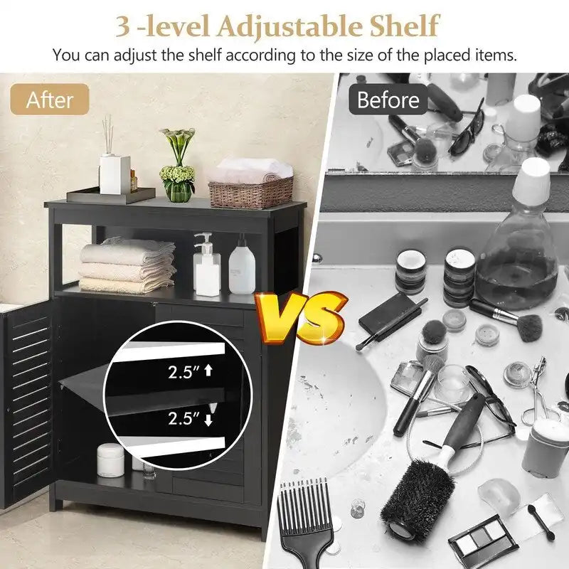 Armário de arrumação para casa de banho - 12P x 23.5L x 31.5A